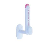 Estante de almacenamiento de accesorios para el cabello expandible adhesivo con parte trasera adhesiva para diademas, coleteros para decoración de pared del hogar, soporte para diadema, soporte para