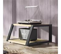 Estante de almacenamiento de audio para TV, soporte para CD, estéreo, estante de piso de 2/3/4 niveles, almacenamiento abierto para cine en casa, oficina