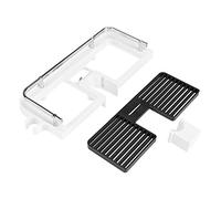 Estante de almacenamiento de barra de ducha de ABS, Organizador de ducha Estante de almacenamiento de carrito Estante de baño Cesta de almacenamiento (Agujero de 24 mm)