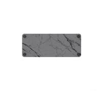 Estante de almacenamiento de barro natural para fregaderos de cocina y baño, absorbe el agua de manera eficiente, soporta la configuración de encimera sin desorden (mármol gris oscuro)