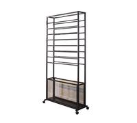 Estante De Almacenamiento De Cinta De Metal De 13 Capas, Estante De Almacenamiento De Rollos De Tela Y Vinilo For Salas De Manualidades, Pastelerías, Películas For Ventanas, Papel Tapiz Y Cortinas.(14
