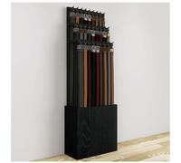 Estante de almacenamiento de cinturón resistente, estante de exhibición comercial para cinturones, bufandas, corbatas, bolsos, organizador de armario y esencial para boutique