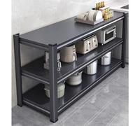 Estante de almacenamiento de cocina, estante ajustable para panadería, estantería de utilidad para microondas y tostadora, organizador que ahorra espacio