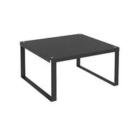 Estante de almacenamiento de cocina, organizador apilable de acero al carbono para el hogar u oficina, ahorro de espacio, diseño duradero y funcional