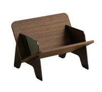 Estante de almacenamiento de discos de vinilo, soporte de escritorio para álbumes y CD, elegante pantalla para discos de vinilo y almacenamiento de cinta