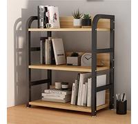 Estante de almacenamiento de escritorio pequeño: estante de almacenamiento de 3 niveles para alféizar de ventana, organizador de archivos de escritorio de oficina, escritorio para estudiantes, estan