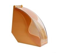 Estante de almacenamiento de filtro de café por goteo manual para un fácil acceso y una preparación eficiente (amarillo)