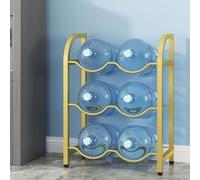 Estante de almacenamiento de metal resistente, organizador de estante de aperitivos para jarra enfriadora de agua, cocina, oficina
