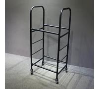 Estante de almacenamiento de neumáticos ajustable para neumáticos de 4/8 - Soporte de suelo rodante para ruedas de repuesto, diseño que ahorra espacio, ideal para calzadas, patios traseros y almacenes