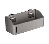 Estante de Almacenamiento de Pared -Multi -Funcional Cesta de, construcción de Acero al Carbono, Organizador de Pegamento al vacío, Hollow out Design Holder | con colocación para Cocina de