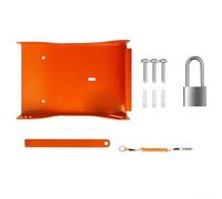 Estante de almacenamiento de soplador de mano para BG50 BG56 BG66 BG86 construido para durar con revestimiento naranja para protección contra el óxido