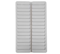 Estante de almacenamiento de tarjetas de identificación, estante de tarjetas de tiempo, estantería de garaje, estante de tarjetas de información pesada, soporte para tarjetas de pared, reloj de