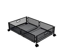 Estante de almacenamiento debajo de la cama - Organizador de almacenamiento extraíble cerrado con caja de almacenamiento de ropa enrollada | Multifuncional, ideal para una organización perfecta del