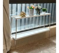 Estante de Almacenamiento Extensible for alféizar de Ventana, de Acero, de Doble Capa, con Altura Ajustable, magnético, sin Perforaciones(60x25cm,0-28cm)