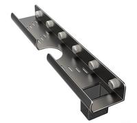 Estante de almacenamiento fijo para lavabo, espejo, inodoro, lavabo, grifo, ubicaciones, marco compacto de acero al carbono ABS (gris)