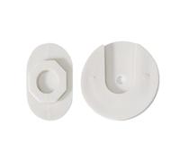 Estante De Almacenamiento for Enrutador WiFi Montado En La Pared, Organizador Tomas Corriente Autoadhesivo, Desmontable, Reutilizable, for Cocina Y Baño, 4 Uds para Hogar