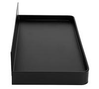 Estante de Almacenamiento Grueso para Teléfono, Soporte de Teléfono de Acero Inoxidable Perfectamente Montado en la Pared para Suministros de Baño de Dormitorio RV (Black)