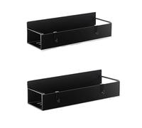 Estante De Almacenamiento Lateral Magnético For Refrigerador, Cesta Colgante Lateral De Hierro Que Ahorra Espacio, Organizador De Cocina, Estante For El Hogar(1 Set)
