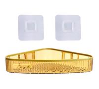 Estante de almacenamiento para baño, impermeable, organizador de inodoro, soporte para montaje en pared, plástico, champú y artículos de tocador
