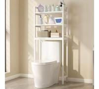 Estante de almacenamiento para baño, solución de organización multifuncional para ahorrar espacio, con divisor grueso para una máxima e almacenamiento