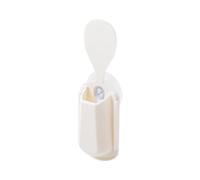 Estante de almacenamiento para cucharas de arroz, soporte con ventosa para paleta de sushi y espátula, soporte de utensilios de alimenticio para arroz, olla de patatas y cucharas de cocina