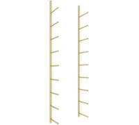 Estante de almacenamiento para esterilla de yoga de montaje en pared, organizador multicapa para tapetes y accesorios, solución de gimnasio que ahorra espacio