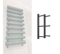 Estante de almacenamiento para esterilla de yoga montado en la pared de 3 8 capas para estudio y sala de entrenamiento, ahorro de espacio, tapete de yoga con diseño elegante