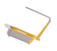 Estante de Almacenamiento para Fregadero de Cocina, Diseño Retráctil de Bloque de Color, Fácil de Limpiar para Cocina, Material Duradero, Adecuado para Suministros de, Organizador de Trapos