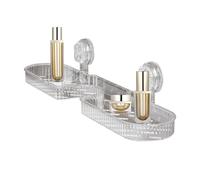 Estante de Almacenamiento para Grifo, Estante Colgante para Cesta de Ducha, estantes de Ducha con Metal extraíble y Resistente a la corrosión, Accesorios de baño para Cocina, Sala de Estar y baño