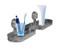 Estante de almacenamiento para grifo, organizador multifuncional para fregadero, bandeja de ducha extraíble, cesta organizadora de baño, soporte para limpiador facial, almacenamiento de paños de jabón