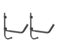 Estante de almacenamiento para kayak con capa protectora, montado en la pared y plegable (gancho)