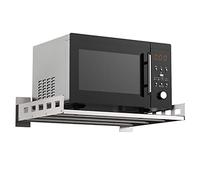 Estante de almacenamiento para microondas de cocina, diseño multifuncional que ahorra espacio con soporte para utensilios para un fácil acceso a herramientas de cocina en espacios pequeños