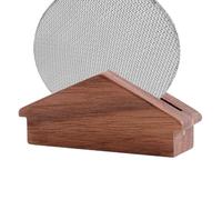 Estante de almacenamiento para pantalla de filtro de disco espresso, soporte para papel de filtro de café | Soporte de pantalla Puck estable,El soporte de papel de filtro compacto promueve una