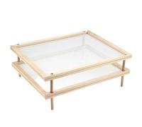 Estante de Almacenamiento para Pasta - Soporte Plegable para Pasta, Estante de Almacenamiento Abierto con Red, deshidratado, circulación de Aire, Tabla de Cortar, Estante de Secado