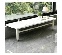 Estante De Almacenamiento Sin Necesidad De Taladrar | Extensor De Alféizar Con Patas Ajustables,Soporte Plantas,Organizador Que Ahorra Espacio(White,30x60cm (11.8x23.6in))