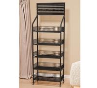 Estante de aperitivos del supermercado Independiente 5 niveles Estante para Snacks de Supermercado, Estante organizador de patatas fritas para el hogar Oficina Puesto de Concesión, Comercial Expositor