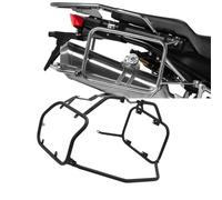 Estante de Apoyo para BMW F700GS F800GS 2009-2017 2016 2015 2014 Soporte Lateral para Alforjas De Motocicleta, Portaequipajes Acero Inoxidable(Nero)