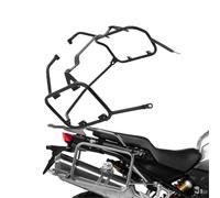 Estante de Apoyo Portaequipajes De Acero Inoxidable para BMW F700GS F800GS 2009-2017 2016 2015 2014 Soporte Lateral para Alforjas Motocicleta(Nero)