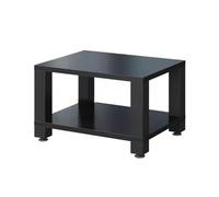 Estante de audio resistente, torre AV móvil para sistemas estéreo, acabado de teca, soporta tocadiscos y componentes multimedia, ideal para configuración de entretenimiento en el hogar