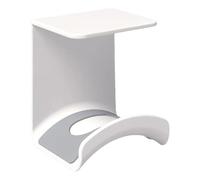 Estante de auriculares para el vástago de los auriculares, en el soporte de auriculares montado en la pared | Gallo espacial portátil, auriculares de juego autoadhesivo para el interior