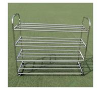 Estante de baloncesto rodante de 4 niveles, soporte para pelotas de almacenamiento de garaje para 40 pelotas, equipo deportivo, solución de almacenamiento de pelotas duradera, perfecta para uso