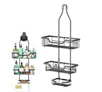 Estante de baño - Estante de montaje sin herramientas | Organizador de productos de cuidado | Uso versátil en la vivienda apartamento empresa casa vacaciones