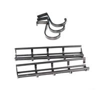 Estante de bolas de billar montado en la pared para mesas de billar sostiene bolas de forma segura en el riel de la mesa o construcción vertical de plástico