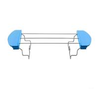Estante de calentamiento para tostadora para pan y sándwiches, soporte de calefacción de acero inoxidable para una preparación eficiente de comidas (azul)