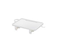 Estante de Cama Abrazaderas Ajustables Blanco Nube