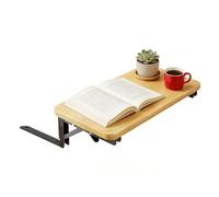 Estante de cama antideslizante para dormitorio, bandeja organizadora de mesita de noche, mesita de noche universitaria con agarre seguro, alquiler de apartamento con diseño que ahorra espacio, hogar