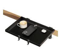 Estante de Cama para Cama de Dormitorio - Cama Mesa de Noche Estante de Almacenamiento para Camas Altas | Soporte Plegable con Gestión de Cables Apartamento Dormitorio