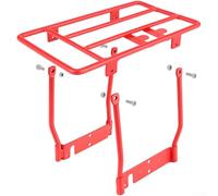 Estante de carga trasero plegable para Xiaomi para scooters eléctricos M365 y 1S con perfil de montaje minimalista (rojo)