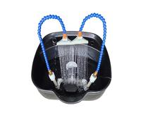 Estante de circulación de agua for peluquería, lavabo for champú, cabezal de ducha for masajes, equipo de spa for el hogar, marco de salida de agua for terapia de agua portátil for spa de hogar, casca