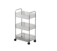 Estante De Clip De Carrito Móvil De Varios Niveles, Acrílico Transparente, Organizador De Varios Niveles, Cajas De Almacenamiento para Baño, Cocina